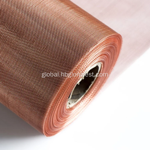 Antique Brass Wire Mesh Ultra Fine Brass Pure Copper Wire Mesh Manufactory